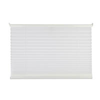 PLISSEE  Verdunkelung  50/130 cm    - Weiß, Basics, Textil (50/130cm)