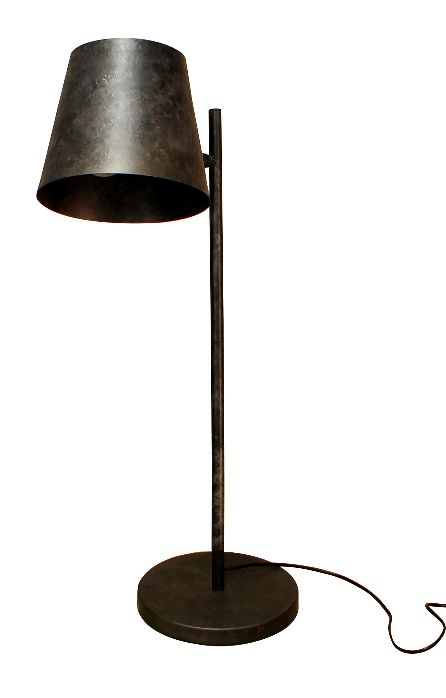 TISCHLEUCHTE Colt 55/18/33 cm   - Grau, Design, Metall (55/18/33cm)