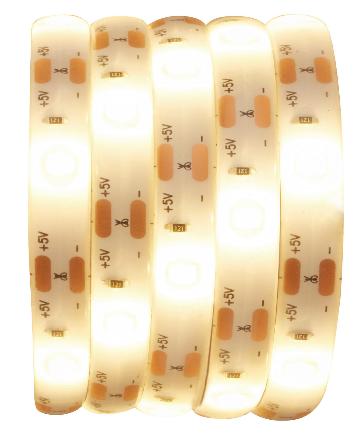LED-STRIP 100 cm  - Weiß, Basics, Kunststoff (100cm)