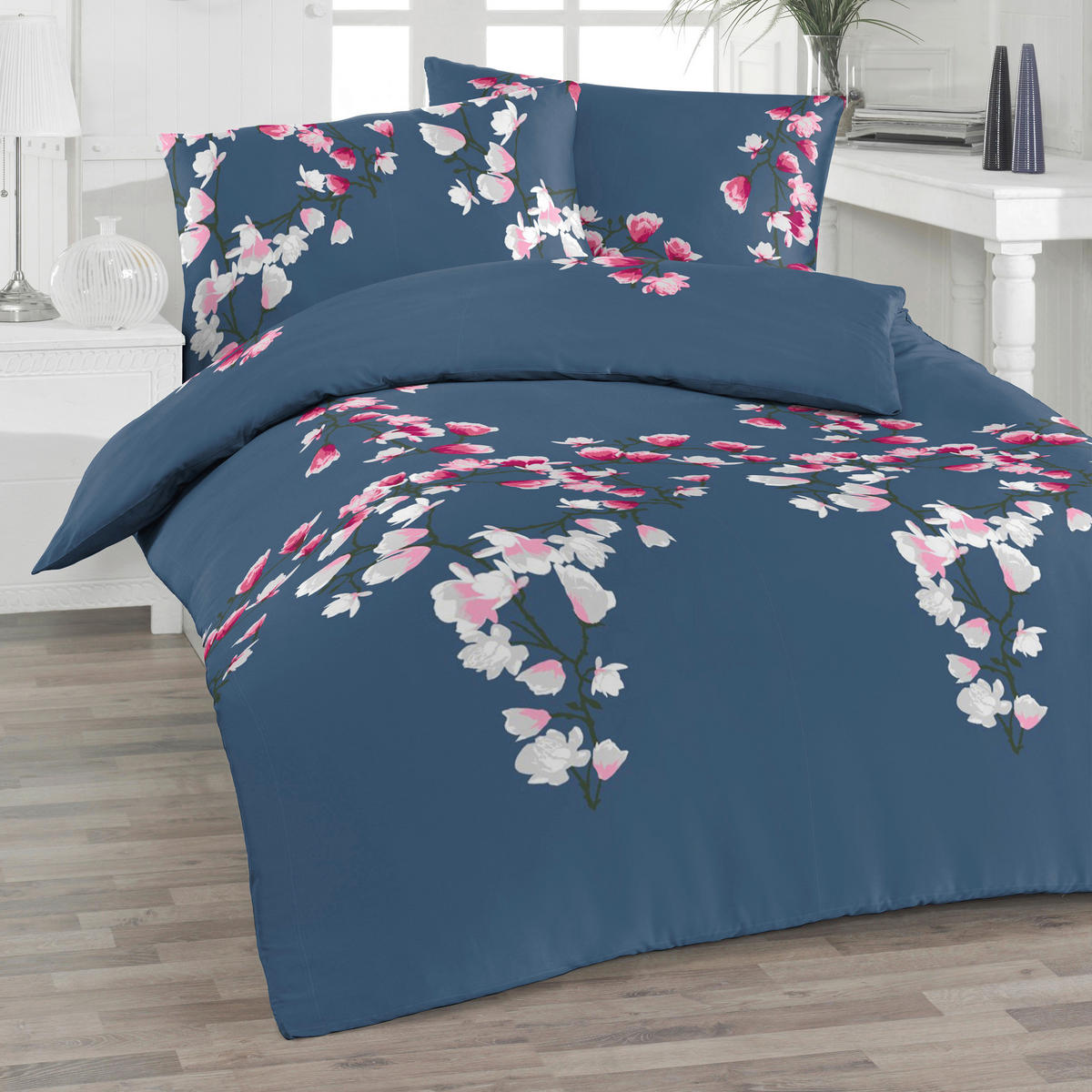 BETTWÄSCHE Renforcé 140/200 cm  - Blau, KONVENTIONELL, Textil (140/200cm) - Florella