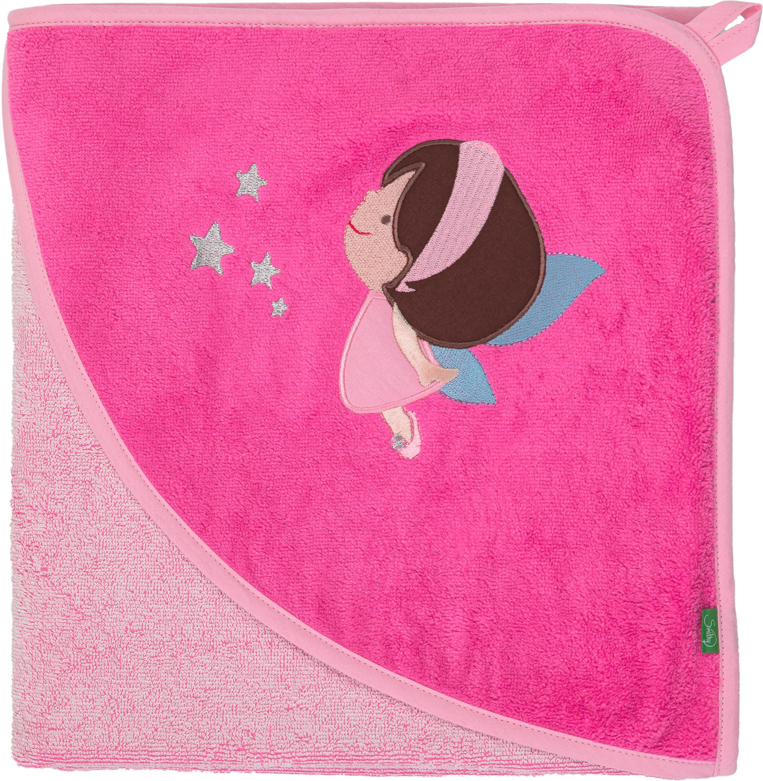 KAPUZENBADETUCH 100/100 cm    - Pink, Basics, Textil (100/100cm)