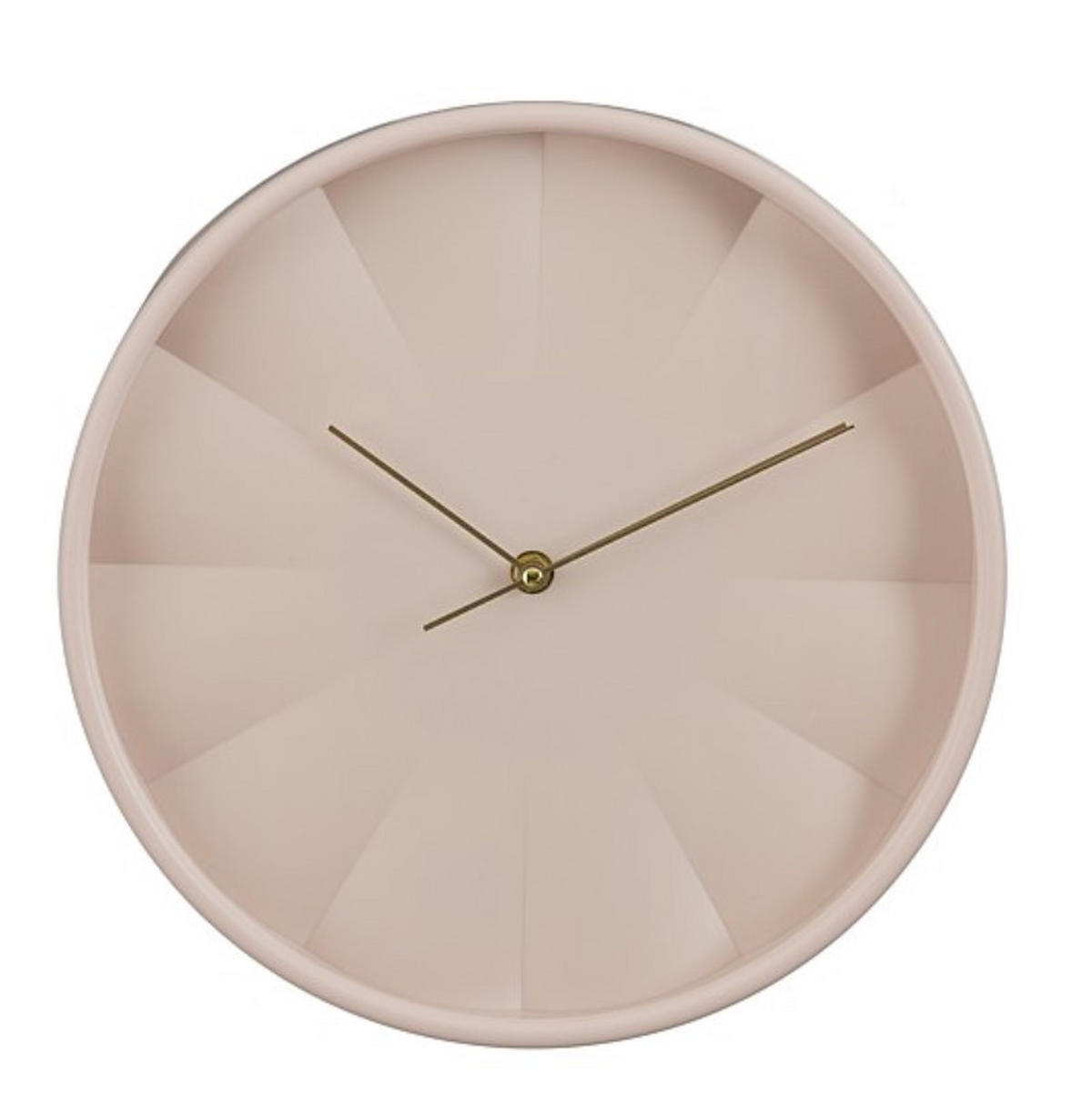 VÄGGKLOCKA ljusrosa  - ljusrosa, Natur, plast (30cm)