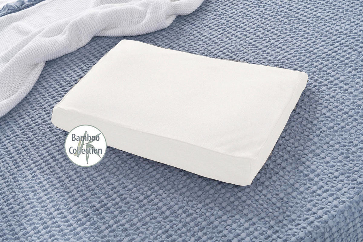 BABYKISSEN 50/7/32 cm  - Weiß, Basics, Textil (50/7/32cm) - Theraline