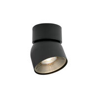 DECKENSTRAHLER 10/12,3 cm   - Schwarz, KONVENTIONELL, Metall (10/12,3cm) - Nordlux