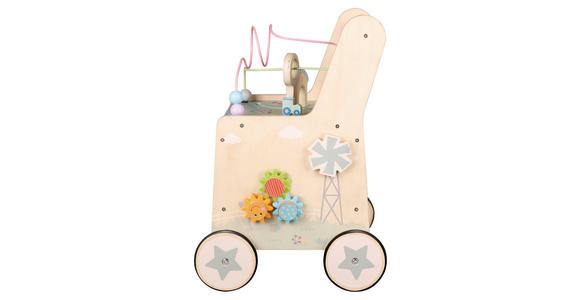 LAUFLERNWAGEN  - Multicolor, Trend, Holz/Metall (31/35/50cm) - My Baby Lou