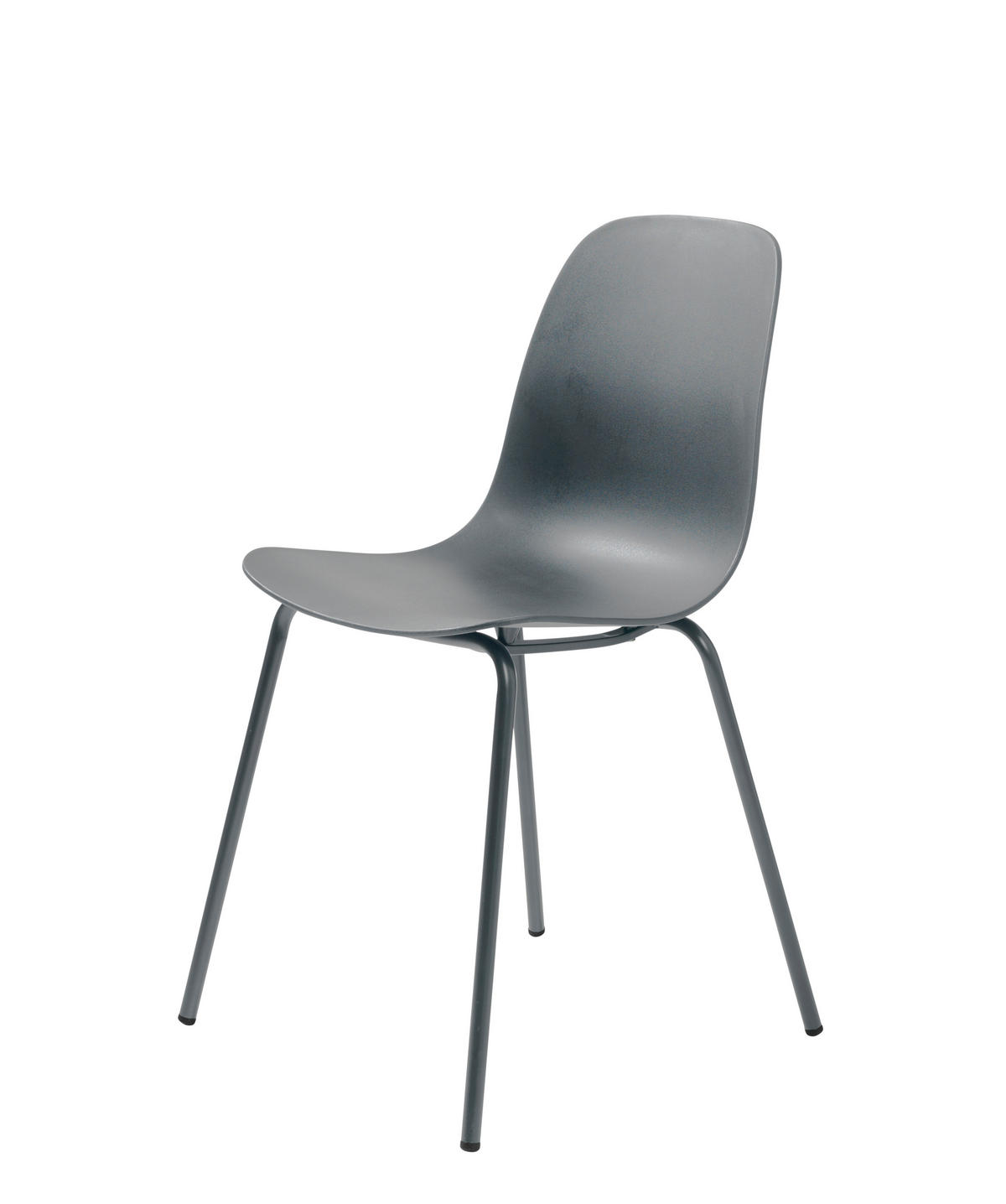 STUHL Grau  - Grau, Design, Kunststoff/Metall (50/84/50cm) - Boxxx