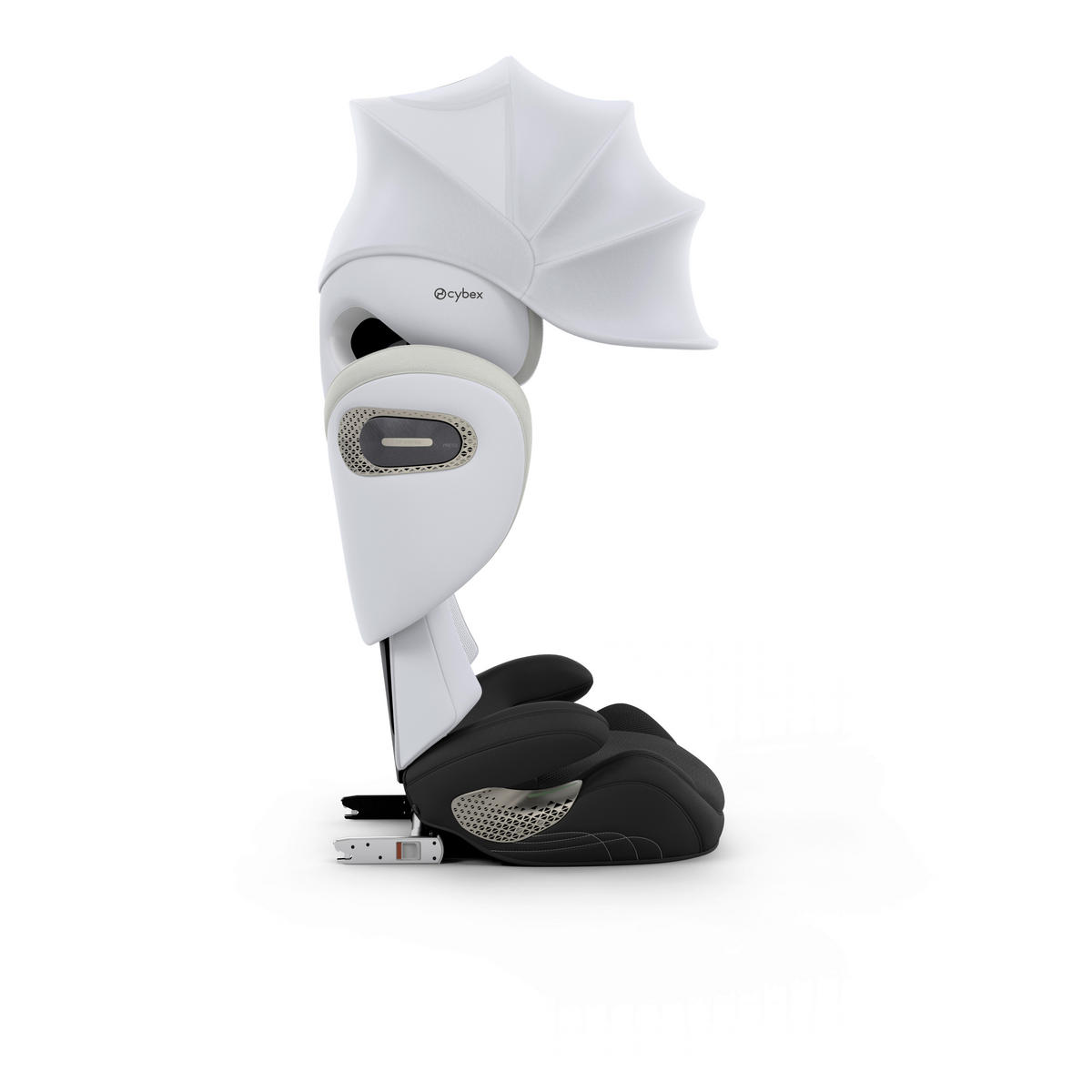 KINDERAUTOSITZ Solution S Style Misty Grey  - Hellgrau, Basics, Kunststoff/Textil (42/49,5/61cm) - cybex PLATINUM