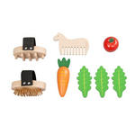 KINDERSPIELSET  - Gelb/Rot, Basics, Holz/Textil - My Baby Lou