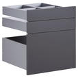 SCHUBLADENSET 45,3/50,3/46,8 cm   - Anthrazit, KONVENTIONELL, Holzwerkstoff (45,3/50,3/46,8cm) - Hom`in
