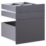 SCHUBLADENSET 45,3/50,3/46,8 cm   - Anthrazit, KONVENTIONELL, Holzwerkstoff (45,3/50,3/46,8cm) - Hom`in