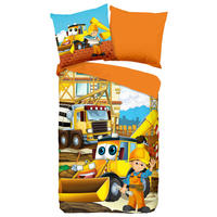 JUGENDBETTWÄSCHE Building Renforcé 135/200 cm  - Multicolor, Design, Textil (135/200cm)