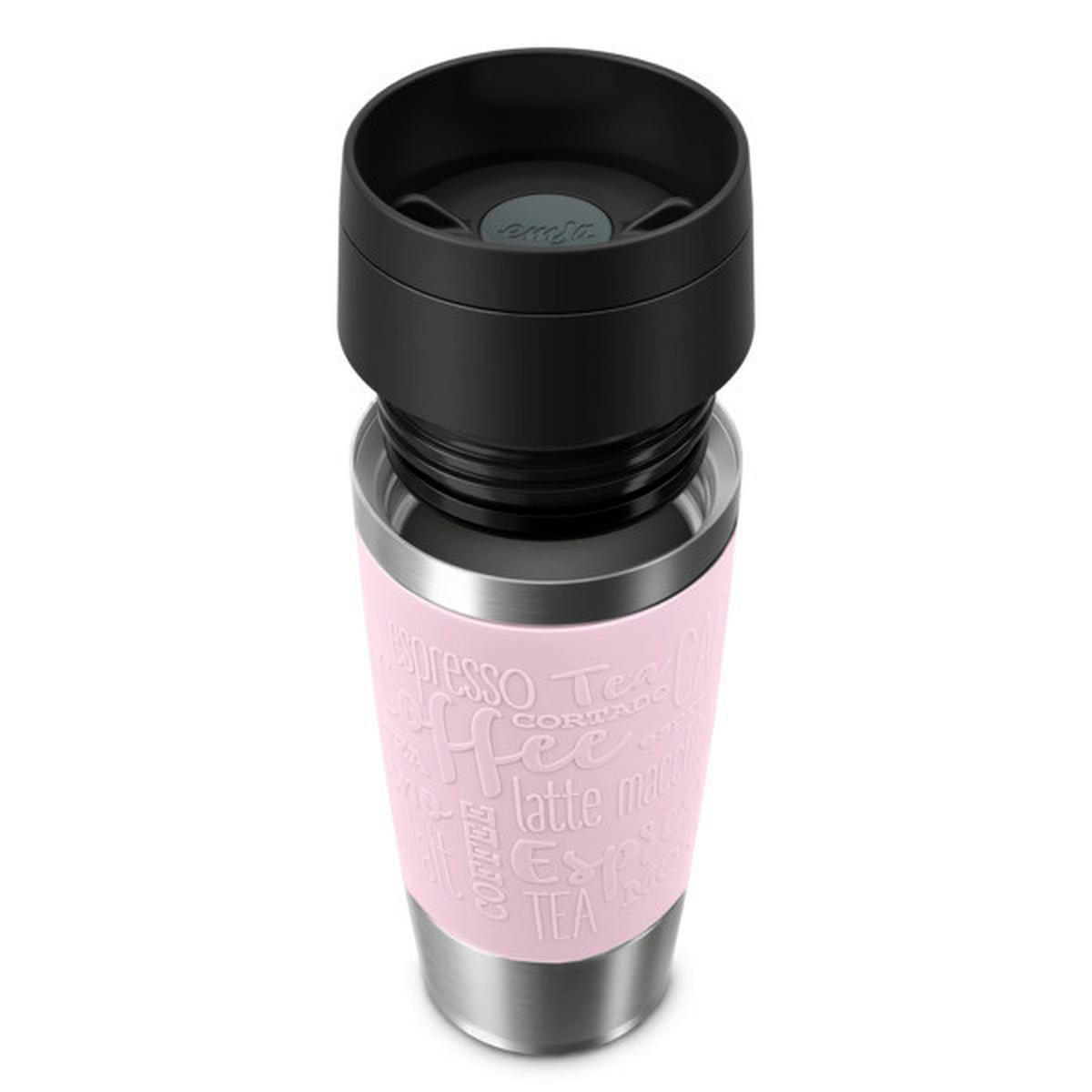 THERMOBECHER TRAVEL MUG 0,36 L  - Basics, Kunststoff/Metall (0,36l) - Emsa