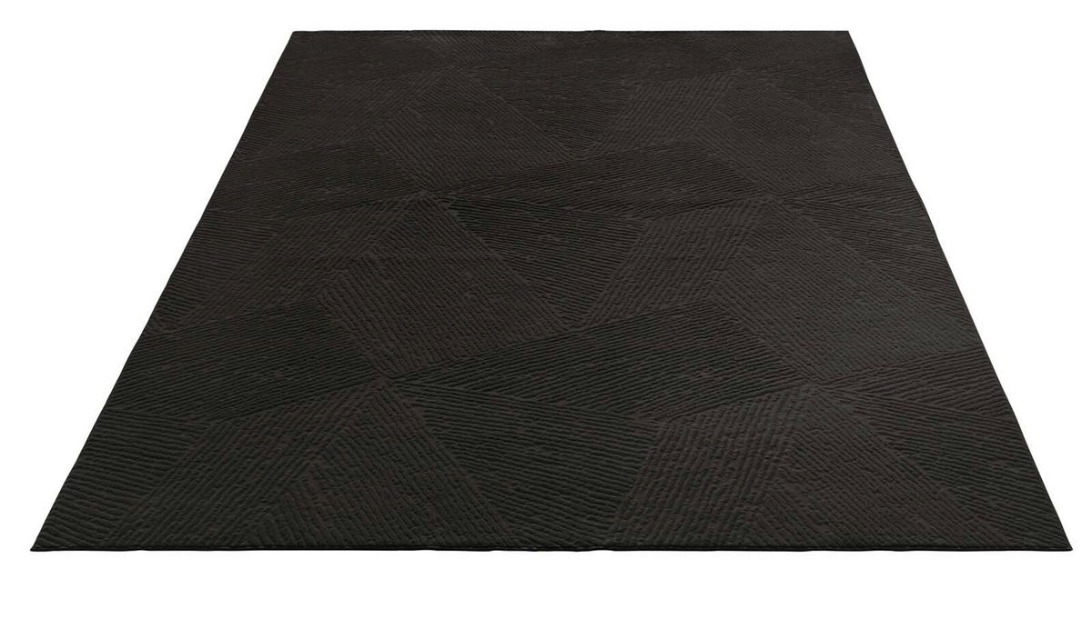 WEBTEPPICH 300/400 cm Stilo Anthrazit rechteckig  - Anthrazit, Basics, Textil (300/400cm) - Novel