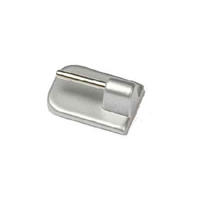 SELBSTKLEBEHAKEN  - Silberfarben, Basics, Kunststoff (1.6/2.3cm) - Homeware