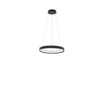 LED-HÄNGELEUCHTE Luce Ambiente e Design 68,5/150 cm   - Schwarz/Weiß, Design, Kunststoff/Metall (68,5/150cm)