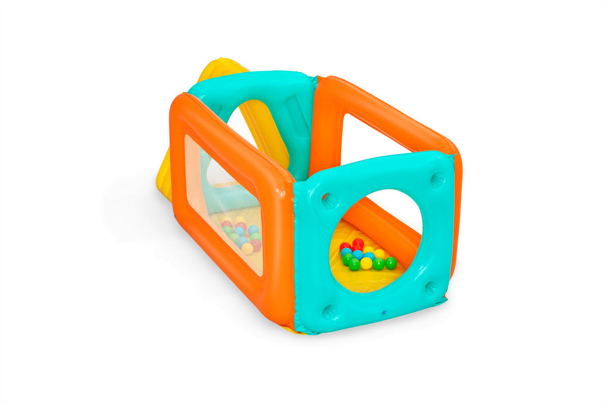 SPIELTUNNEL - Multicolor, Basics, Kunststoff (178/91/70cm) - Bestway