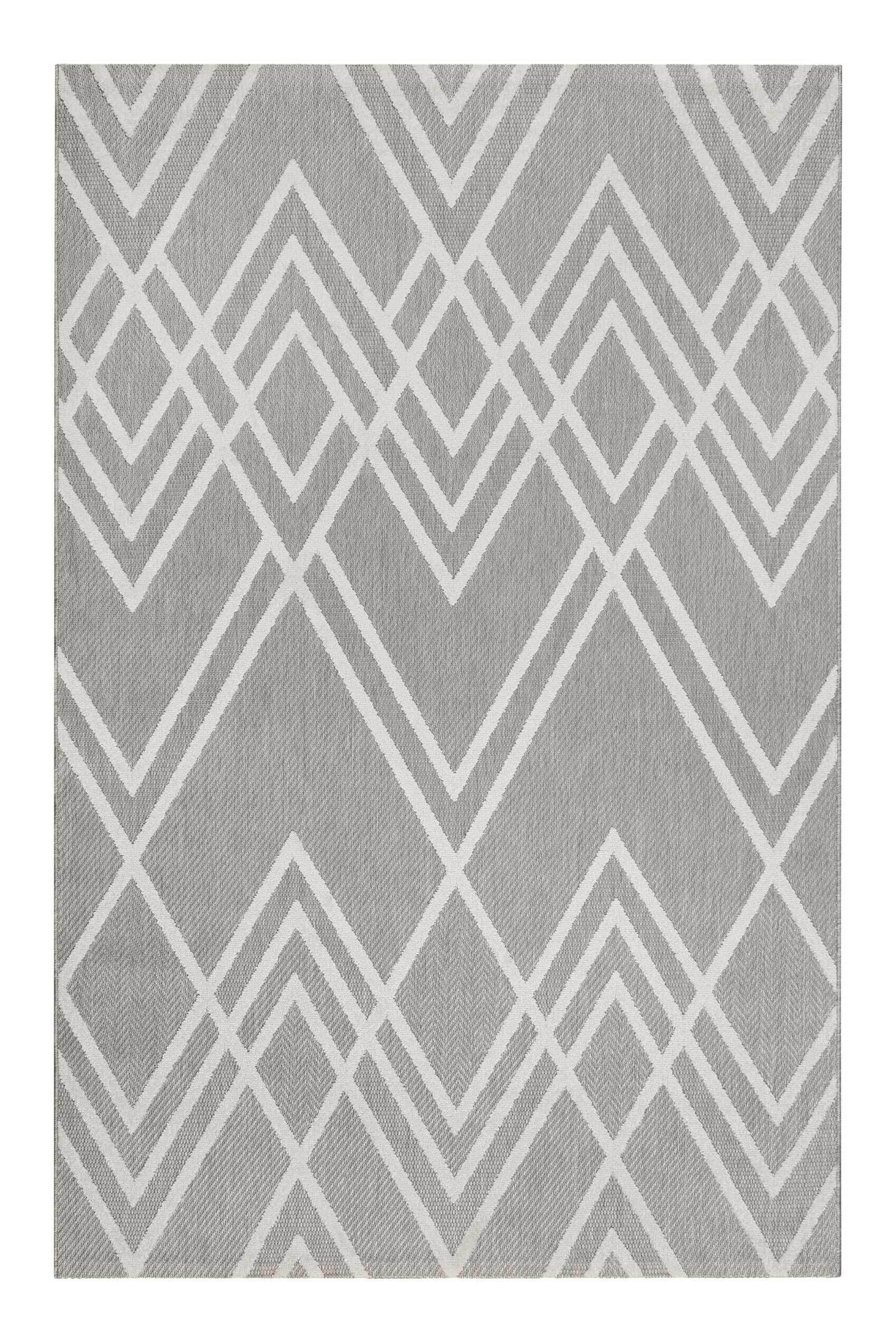 OUTDOORTEPPICH 200/290 cm Rave Creme, Weiß  - Creme/Weiß, Design, Textil (200/290cm) - Esprit