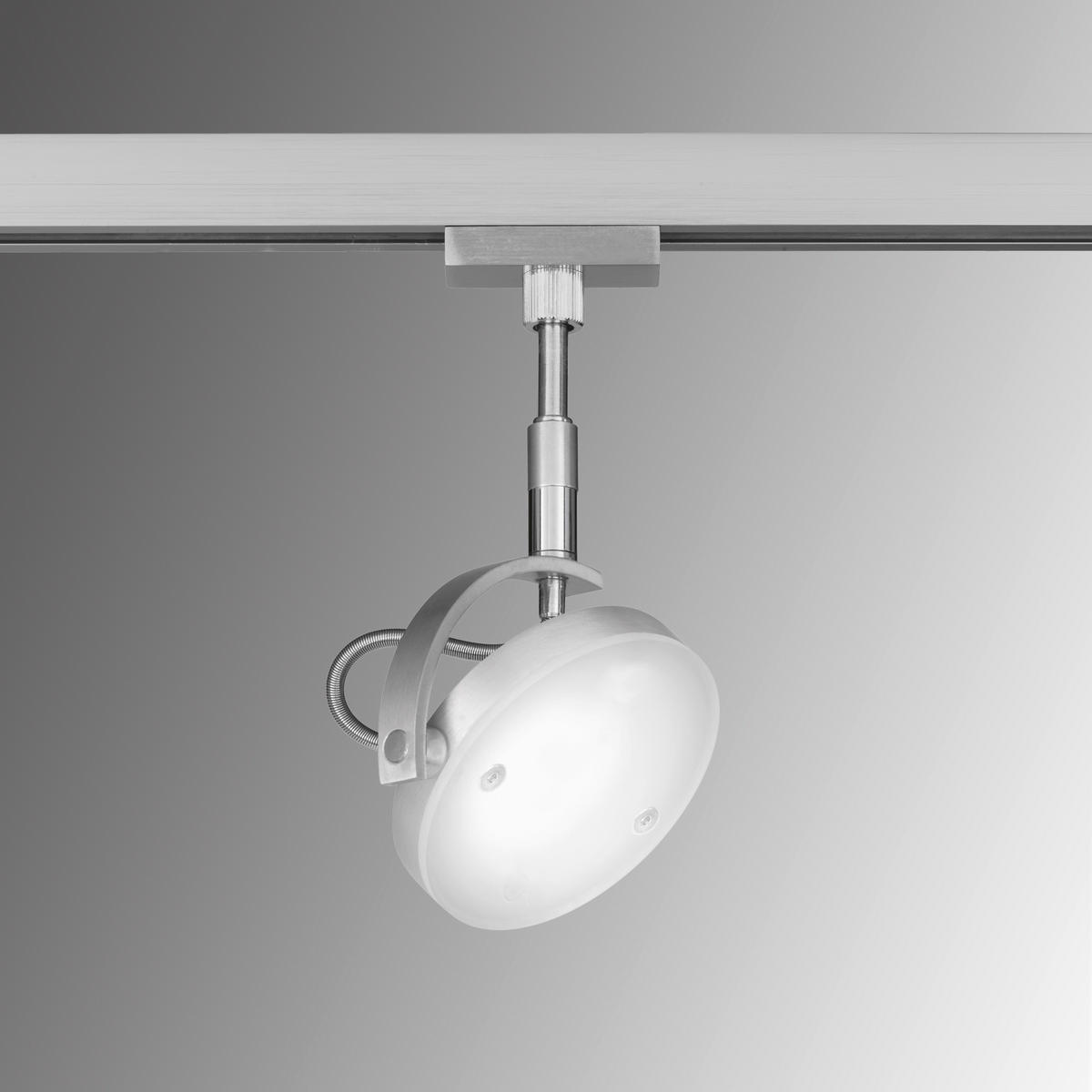 SCHIENENSYSTEM - Nickelfarben, Design, Metall (2,5/9,7cm) - Fischer & Honsel