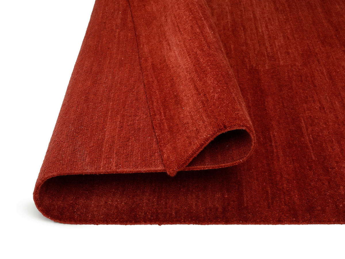 WOLLTEPPICH 250/350 cm Rot  - Rot, Natur, Textil (250/350cm) - Cazaris