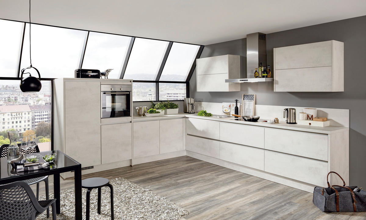 EINBAUKÜCHE   - Design, Holzwerkstoff - Celina