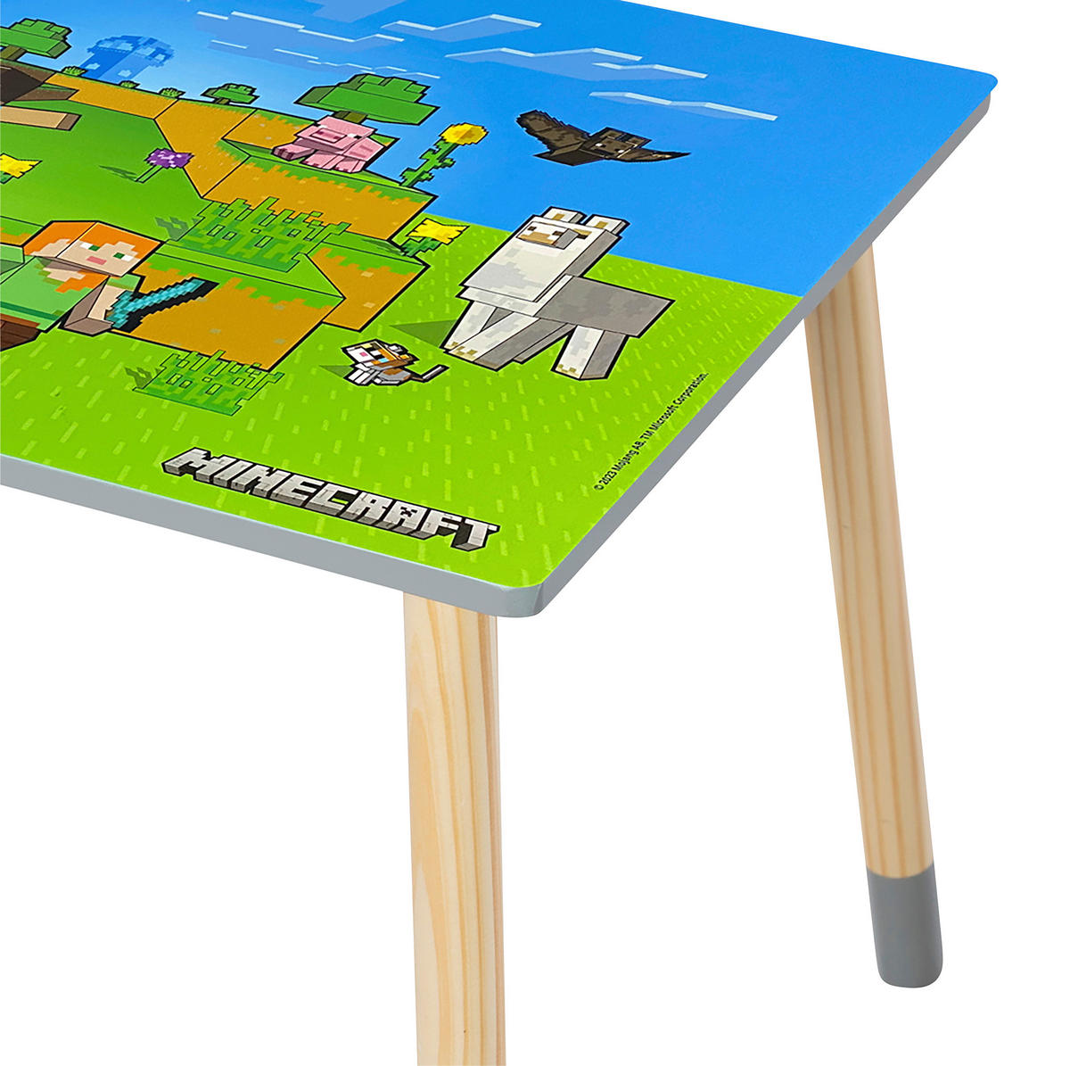 OTROŠKA SEDEŽNA GARNITURA  MINECRAFT        večbarvno  - večbarvno, Moderno, leseni material/les (60kg) - Minecraft