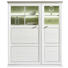 HIGHBOARD 110/134/43 cm - Weiß/Grau, LIFESTYLE, Glas/Holzwerkstoff (110/134/43cm) - Hom`in HIGHBOARD 110/134/43 cm - Weiß/Grau, LIFESTYLE, Glas/Holzwerkstoff (110/134/43cm) - Hom`in