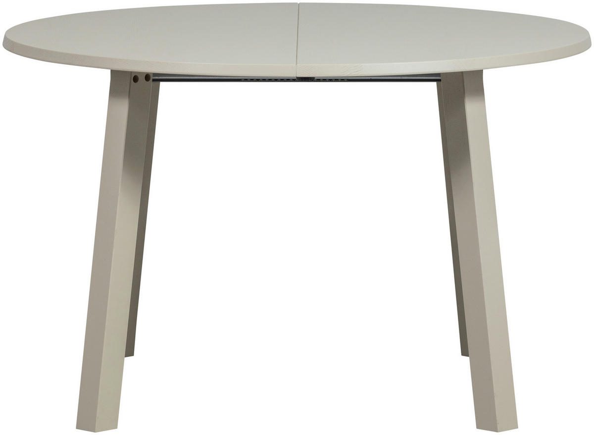 ESSTISCH in Holz 120-200/120/75 cm  - Grau, MODERN, Holz (120-200/120/75cm) - Livetastic