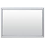 WANDSPIEGEL 97/67/5 cm    - Alufarben, Design, Glas/Metall (97/67/5cm) - Dieter Knoll