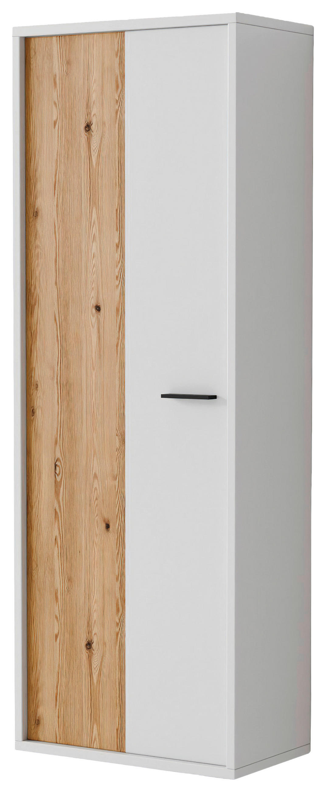 GARDEROBENSCHRANK  in 65/181/37 cm  - Eichefarben/Anthrazit, Design, Holzwerkstoff/Metall (65/181/37cm) - Xora
