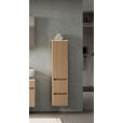 MIDISCHRANK 30/131/35 cm  - Sandfarben/Eichefarben, KONVENTIONELL, Holzwerkstoff/Kunststoff (30/131/35cm) - Xora