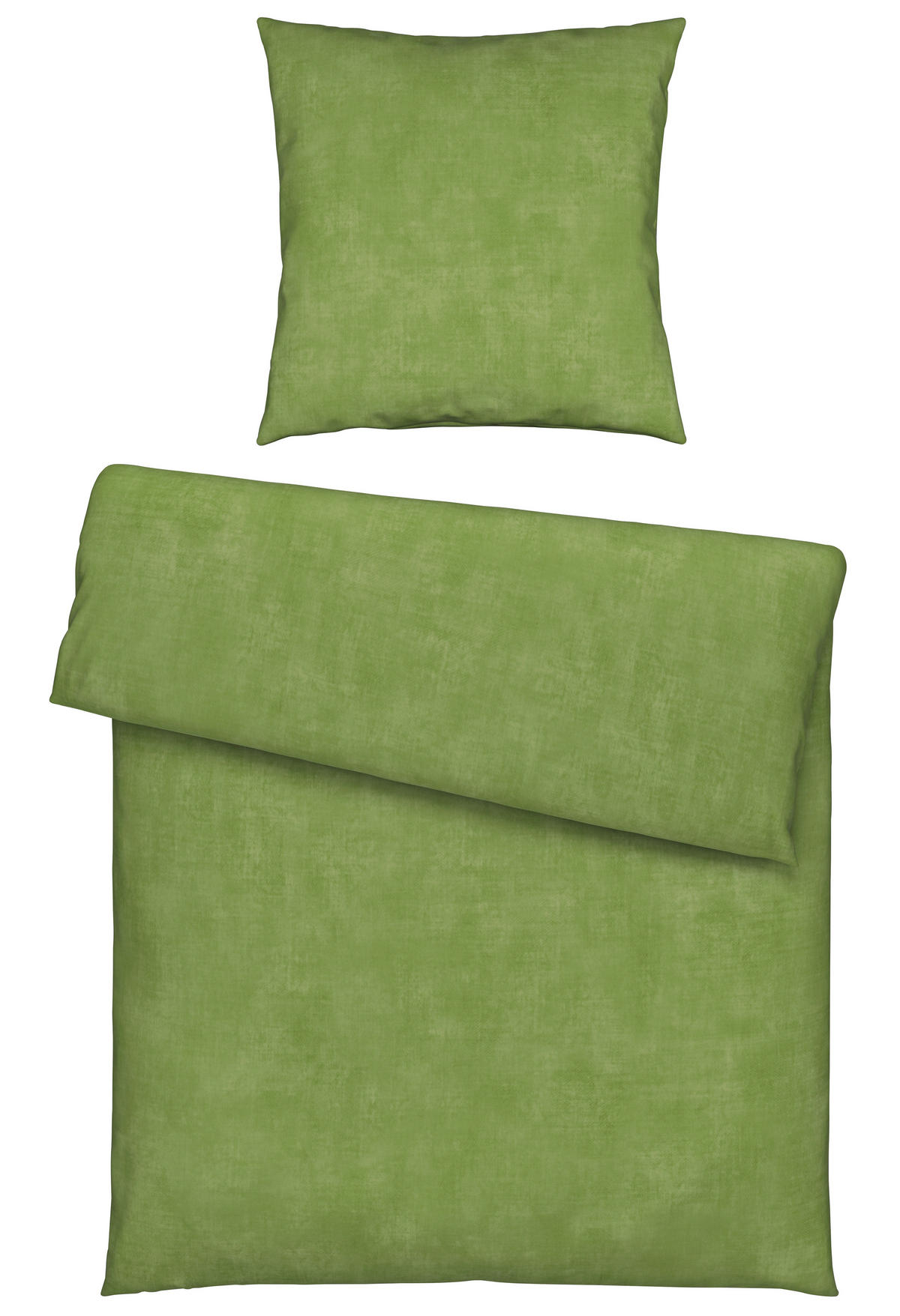 BETTWÄSCHE Stowa Renforcé 155/220 cm  - Grün, KONVENTIONELL, Textil (155/220cm) - Novel