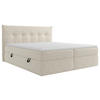 BOXBETT 180/200 cm  in Creme  - Creme/Schwarz, MODERN, Holz/Holzwerkstoff (180/200cm) - Boxxx