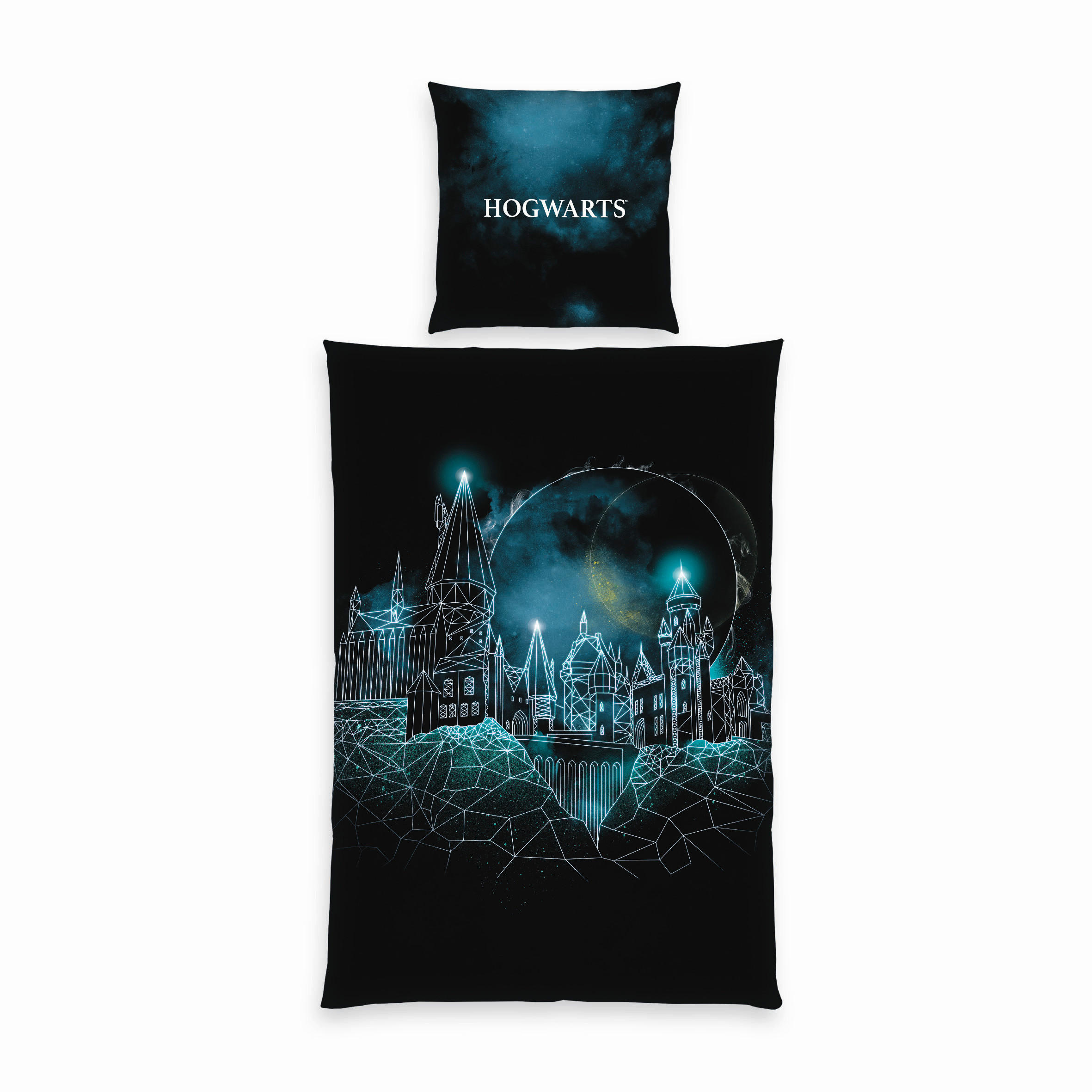 JUGENDBETTWÄSCHE Harry Potter Renforcé 135/200 cm  - Multicolor/Schwarz, Design, Textil (135/200cm) - Herding