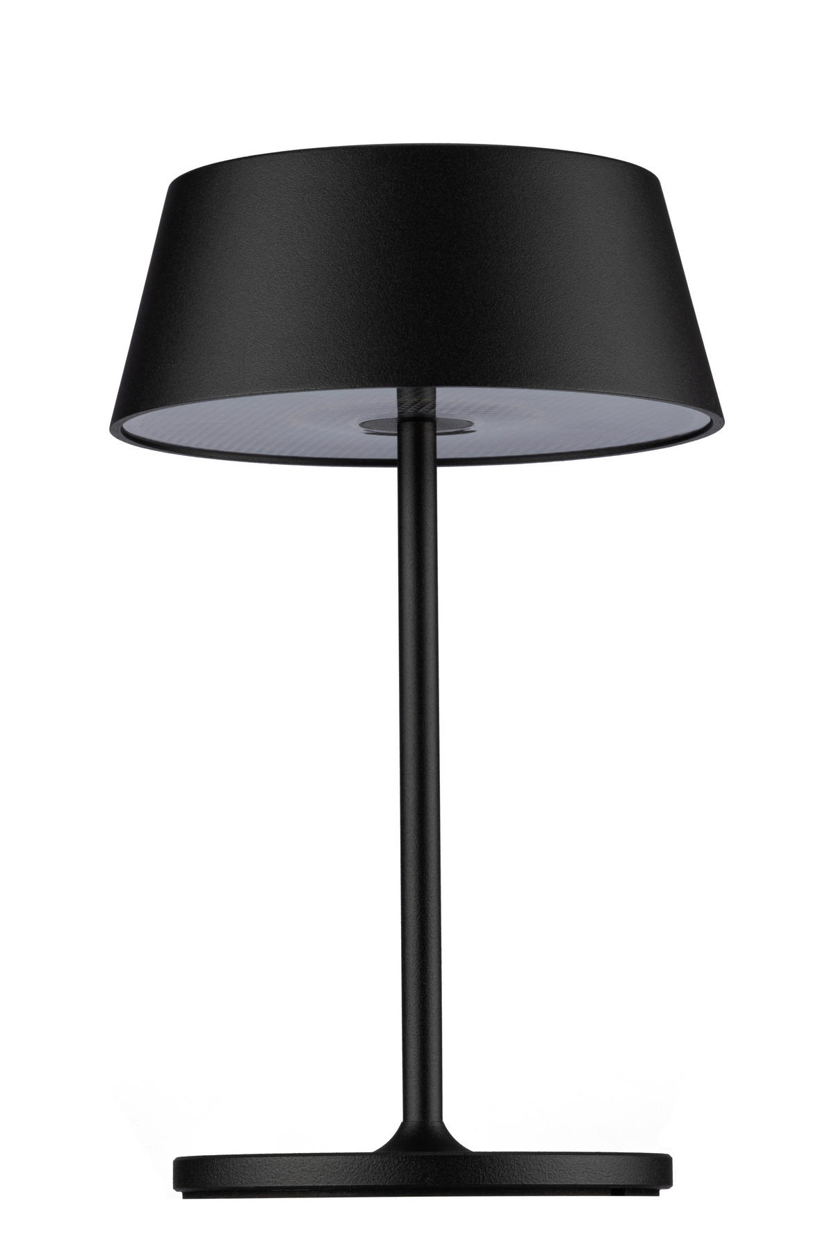 AKKU-TISCHLEUCHTE Naos 15/25 cm  - Schwarz, Design, Kunststoff/Metall (15/25cm) - Dieter Knoll