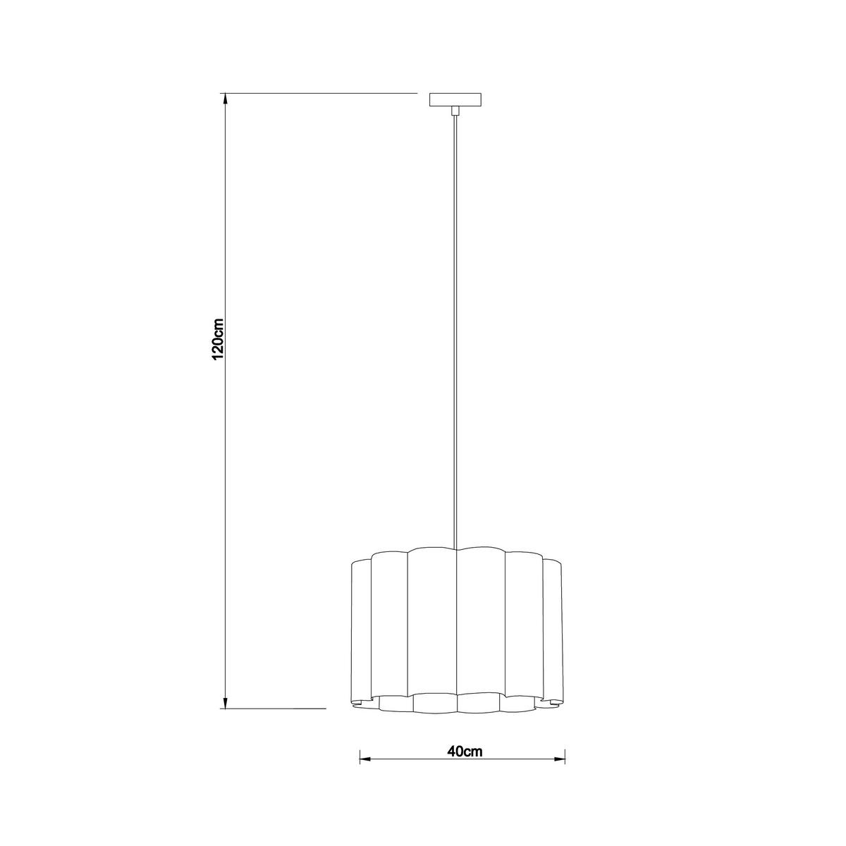 HÄNGELEUCHTE 40/120 cm  - Schwarz/Grün, Trend, Kunststoff/Textil (40/120cm) - Novel