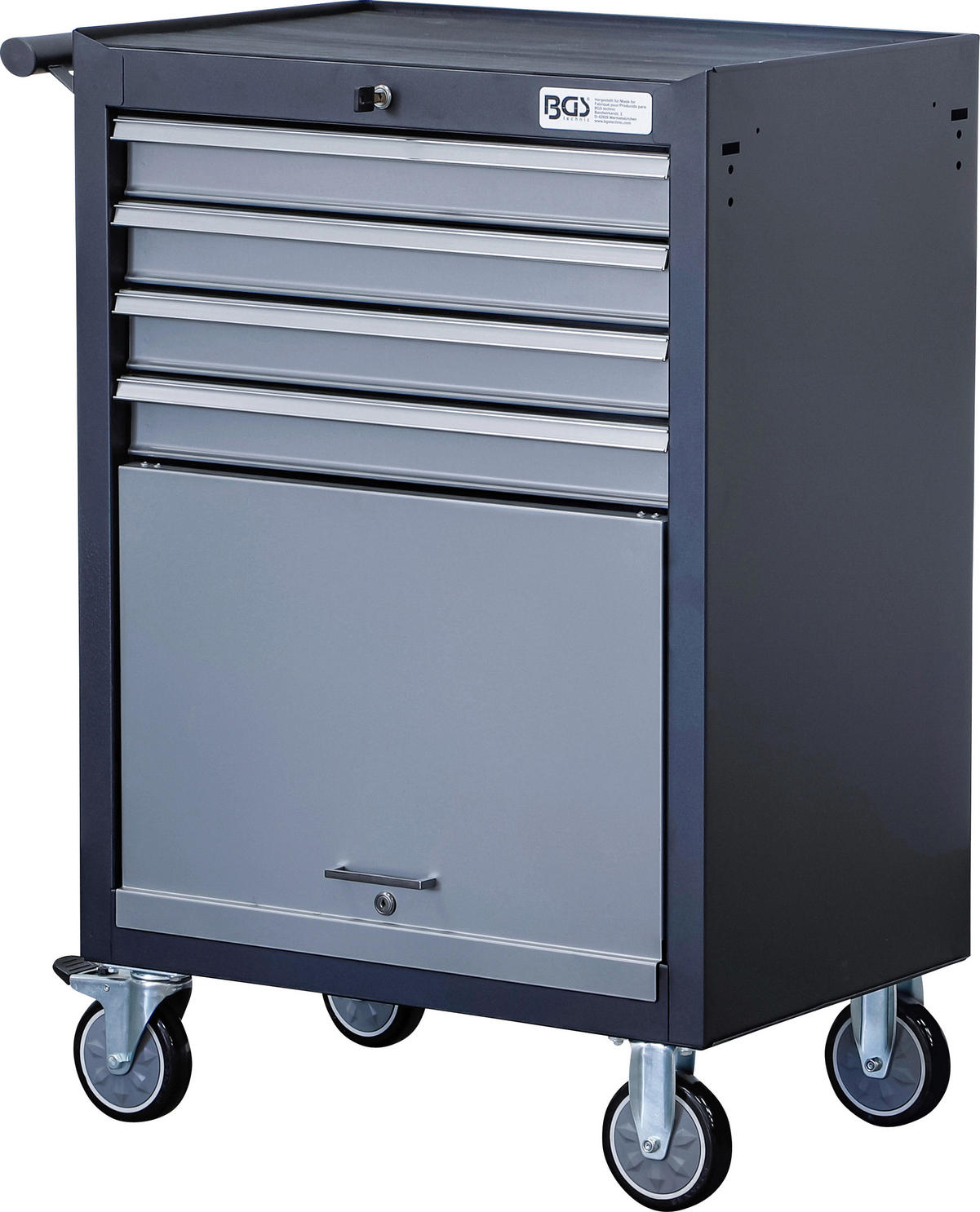 WERKSTATTWAGEN 68/101,4/45,8 cm  - Anthrazit/Grau, Basics, Metall (68/101,4/45,8cm)