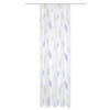FERTIGVORHANG  transparent   140/175 cm  - Blau/Grün, KONVENTIONELL, Textil (140/175cm)