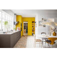 EINBAUKÜCHE - Currygelb, Design, Holzwerkstoff - Novel