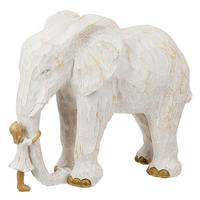 SKULPTUR - Creme, Basics, Kunststoff (28,5/23/15cm)