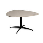 COUCHTISCH - Schwarz/Weiß, Design, Stein/Metall (40/40/35cm) - Xora