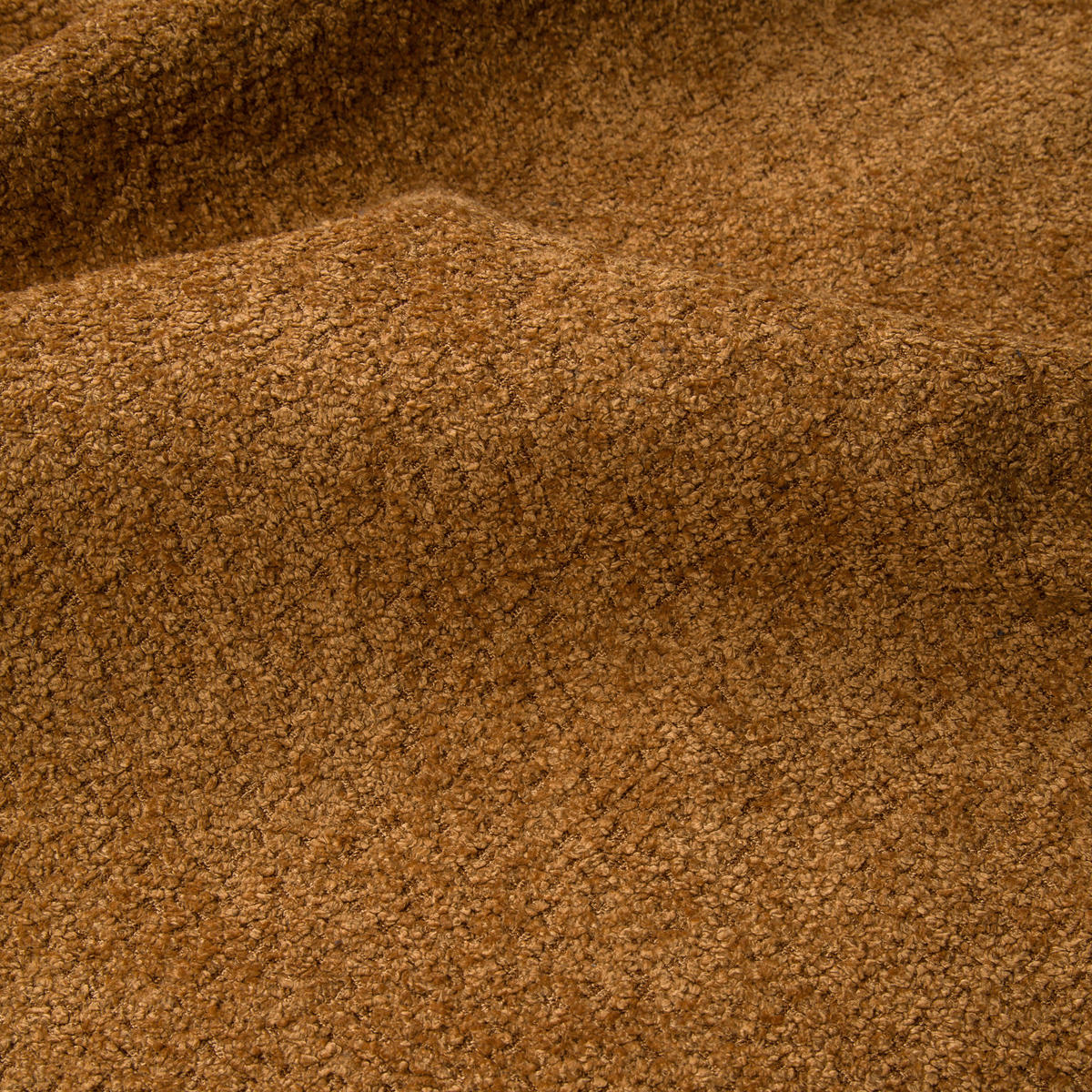 ECKSOFA Goldfarben Webstoff  - Goldfarben/Braun, KONVENTIONELL, Holz/Textil (170/235cm) - Carryhome