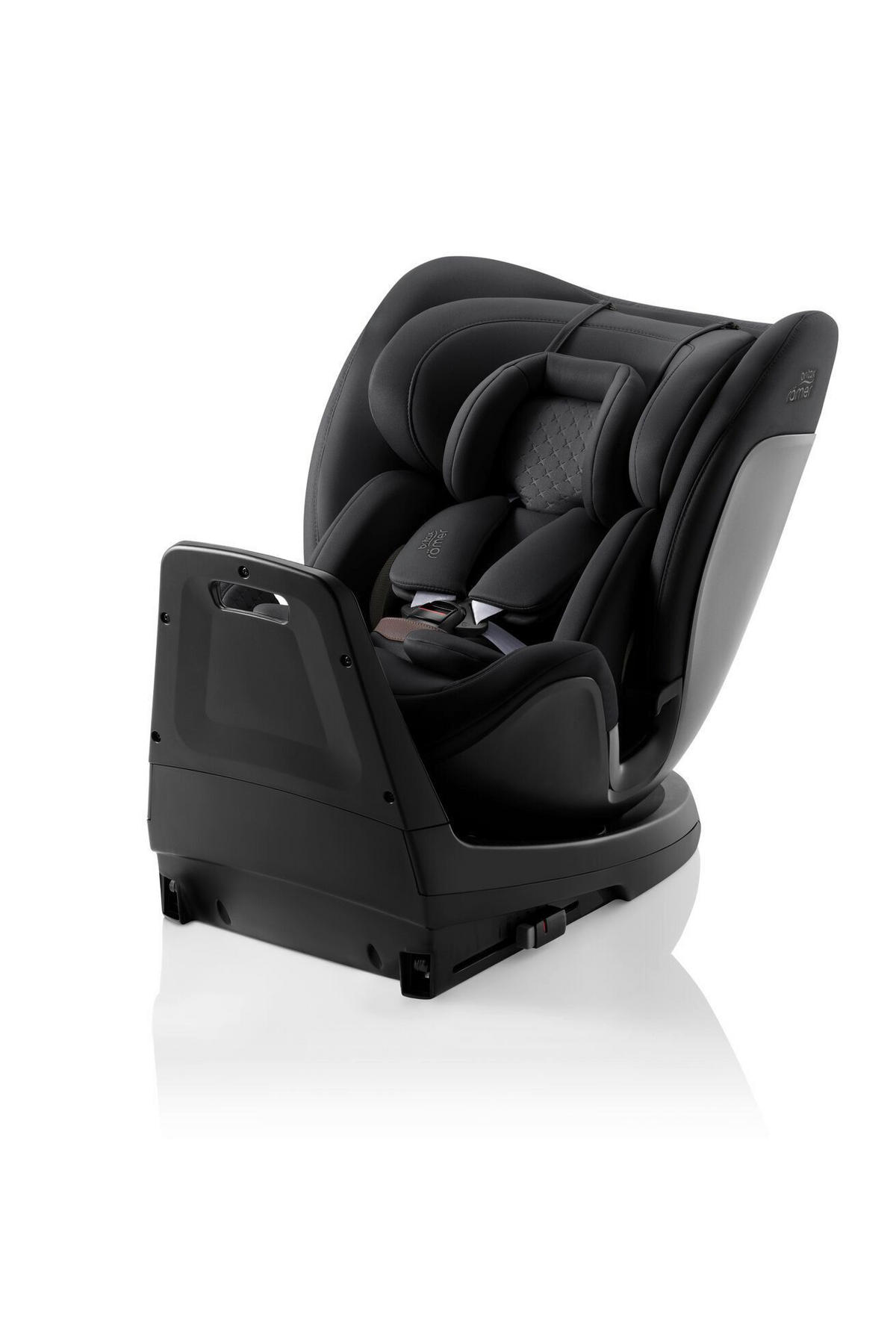 REBOARDER-KINDERSITZ SWIVEL-GROW MAX AIR  - Schwarz, Basics, Kunststoff/Textil (44/57/56cm) - Britax Römer