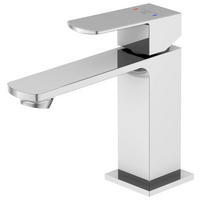 WASCHTISCHARMATUR 3,6/14,6/15,5 cm  - Chromfarben, MODERN, Metall (3,6/14,6/15,5cm)