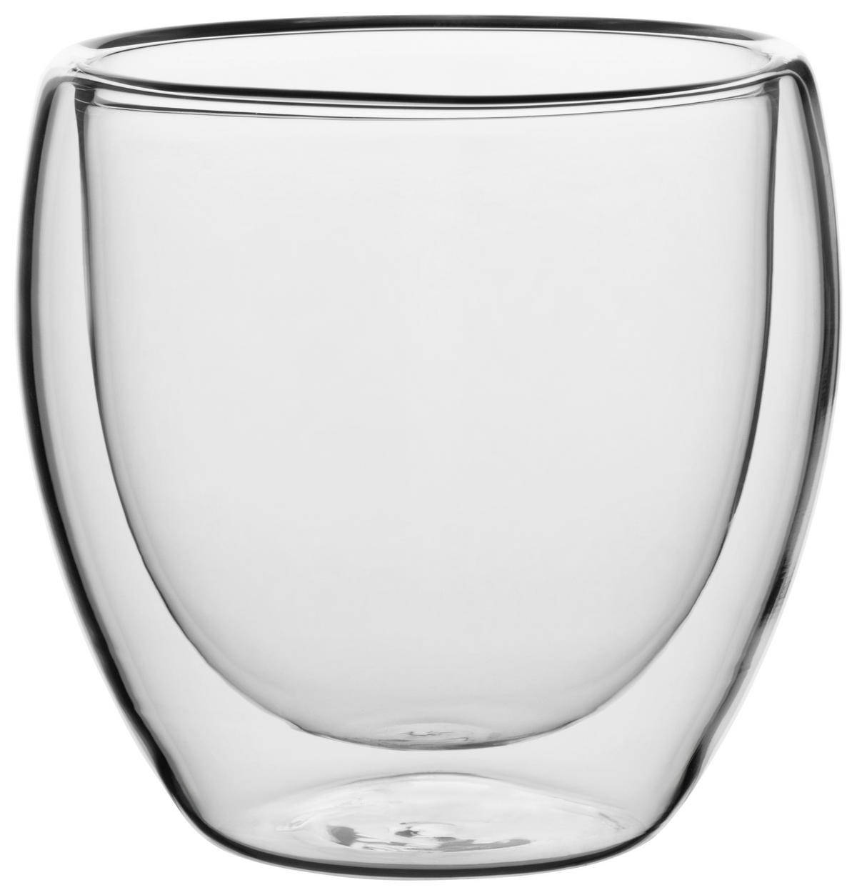 KAFFEEGLAS 255 ml  - Transparent, Trend, Glas (255ml) - Mäser