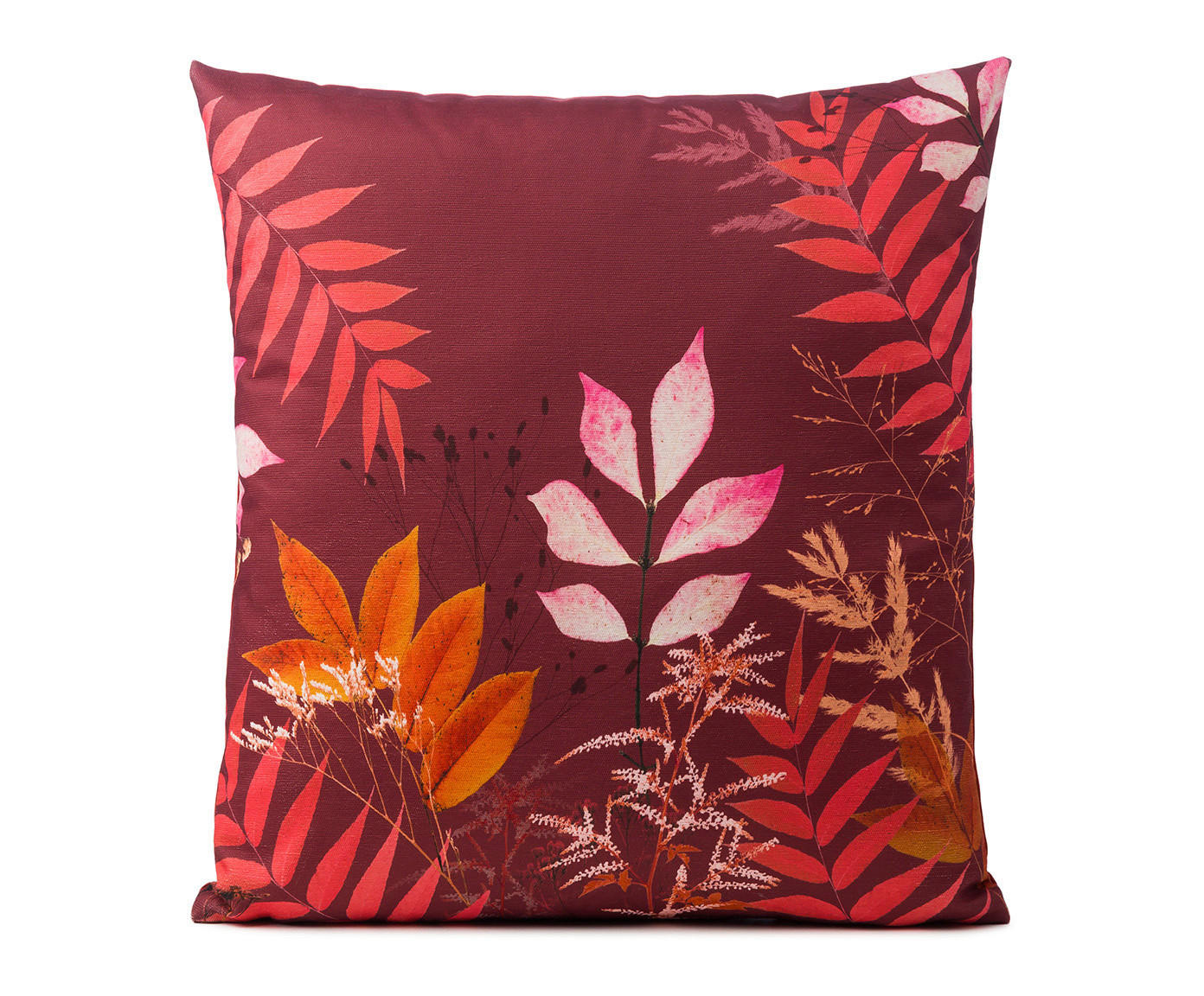 DEKORAČNÍ POLŠTÁŘ 50/50 cm - terracotta, Basics, textil (50/50cm) - Novel