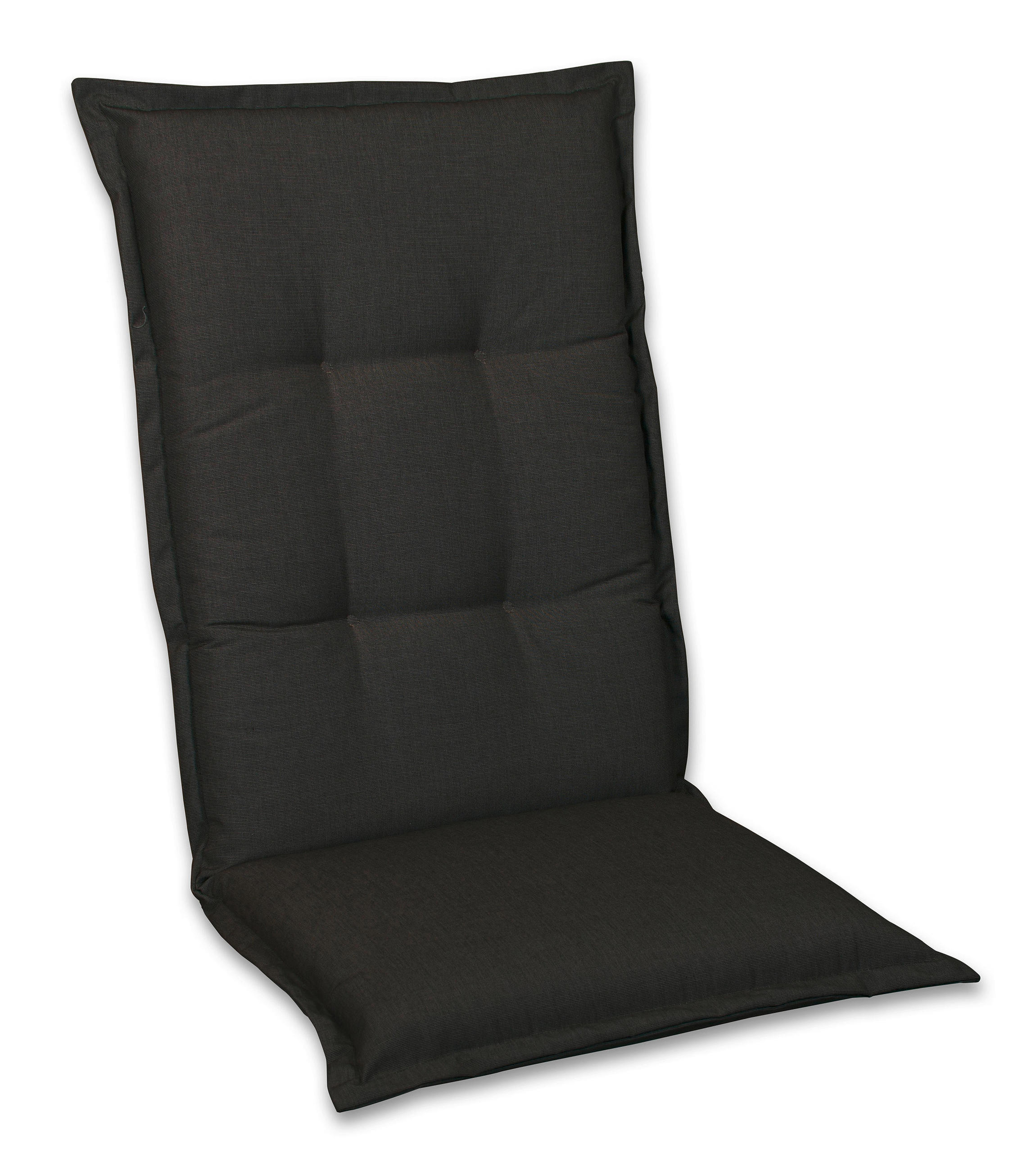 SESSELAUFLAGE Uni - Anthrazit, Basics, Textil (50/9/120cm)