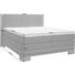 Boxspringbett 160 cm x 200 cm in Holz, Textil Beige, Buchefarben - Beige/Buchefarben, Natur, Holz/Textil (160/200cm) - Linea Natura Boxspringbett 160 cm x 200 cm in Holz, Textil Beige, Buchefarben - Beige/Buchefarben, Natur, Holz/Textil (160/200cm) - Linea Natura