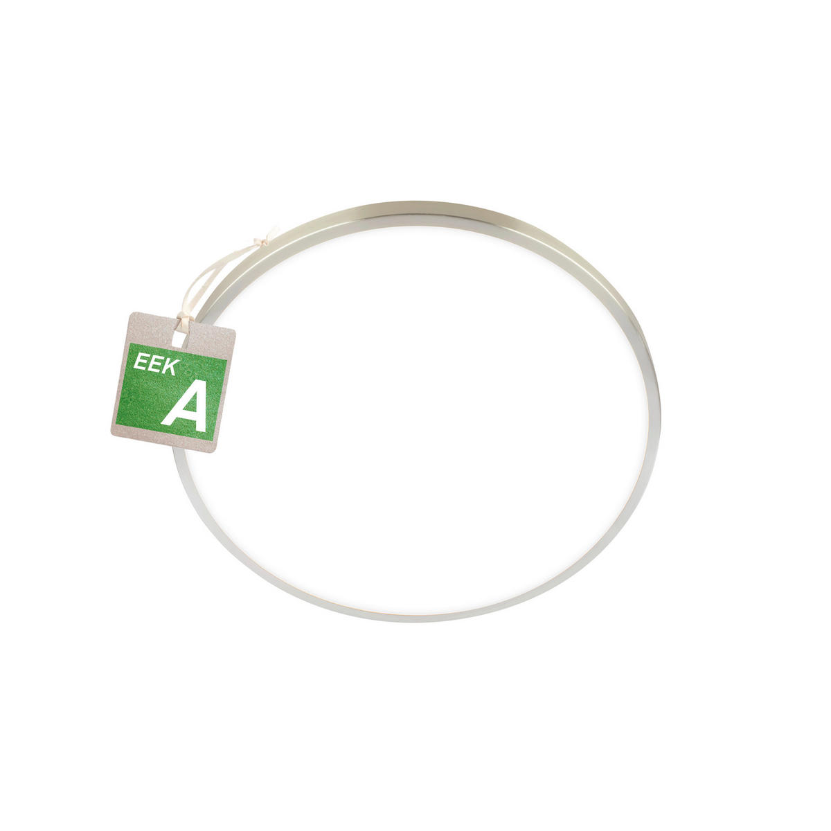 LED-DECKENLEUCHTE Kaida 33/6 cm   - Nickelfarben, Basics, Kunststoff/Metall (33/6cm)