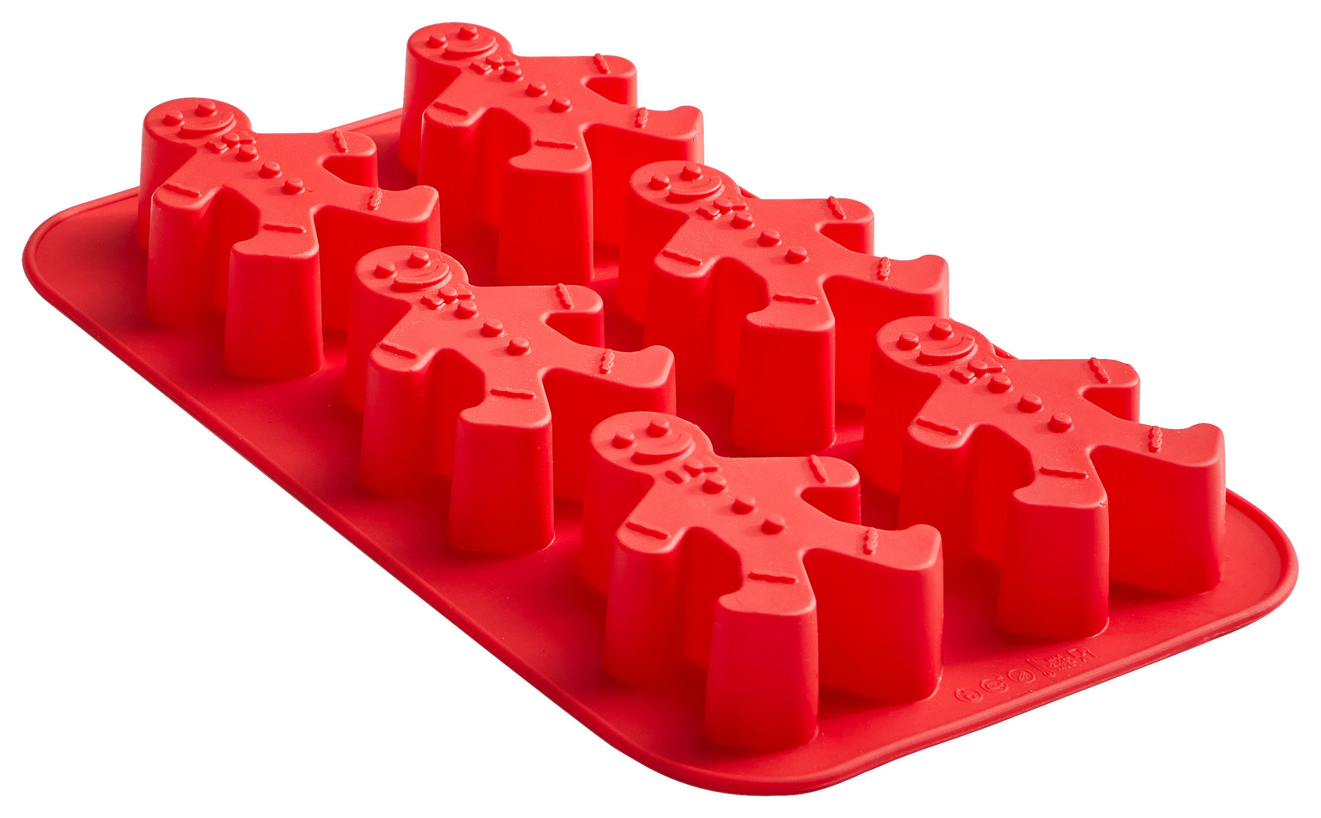 FORMĂ DE COPT - roșu, Basics, plastic (26/17/2,8cm) - X-Mas