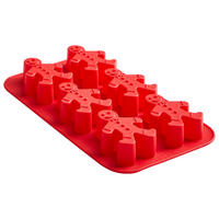 FORMĂ DE COPT - roșu, Basics, plastic (26/17/2,8cm) - X-Mas